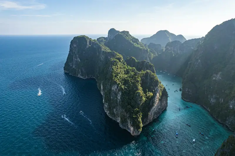 Limestone islands of Phi Phi, Thailand